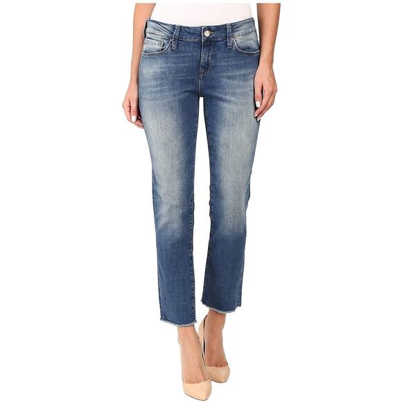 Mavi Kerry Ankle Mid Rise Straight Leg Jeans - Picture 1 of 8